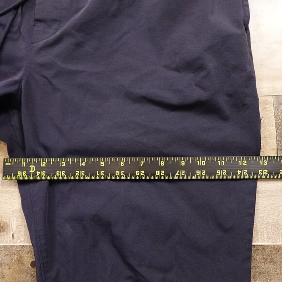 Express Jogger Pants Men’s Large Navy Blue Tapered Stretch Athleisure - Picture 7 of 12